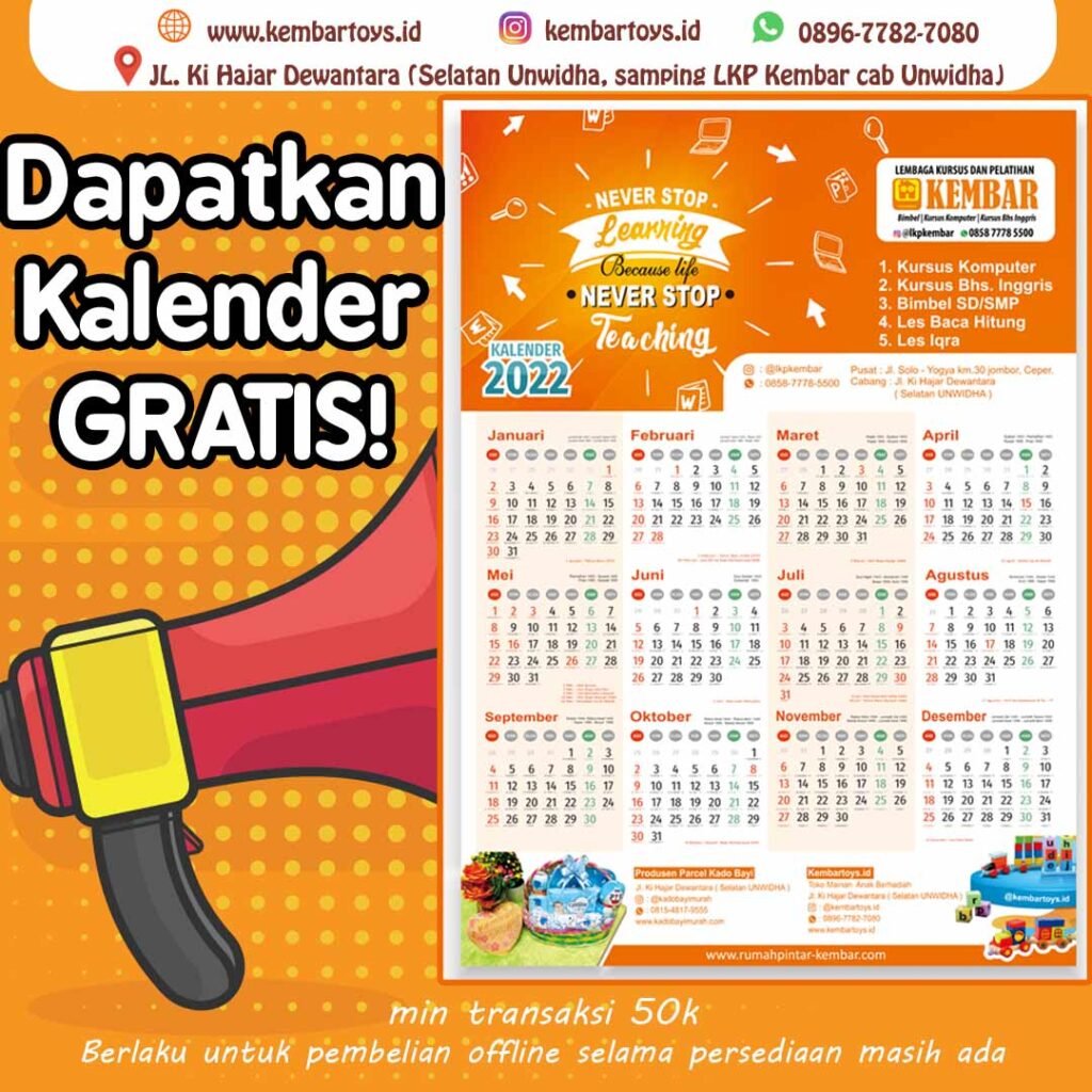 KALENDER PROMO 2022
